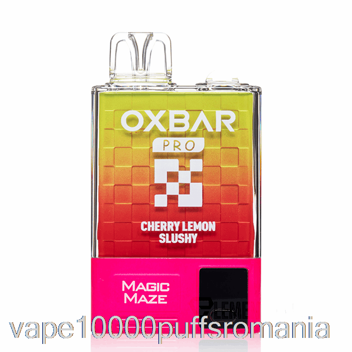 Vape Romania Oxbar Magic Maze Pro 10000 De Unică Folosință Cherry Lemon Slushy - Suc De Păstăi
